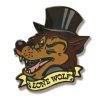 Retro-A-Go-Go Lone Wolf Collectible Pin 1 Retro-A-Go-Go Lone Wolf Collectible Pin
