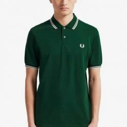 Fred Perry Twin Tipped Polo Ivy Green (Only Size Small Left!) Guys