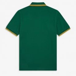 Fred Perry Polo Ivy Green / Gold / Gold (Only Small Left!)