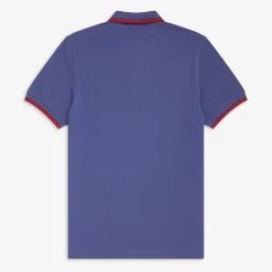 Fred Perry Polo Midnight Blue / Siren Red 9 Fred Perry Polo Midnight Blue / Siren Red