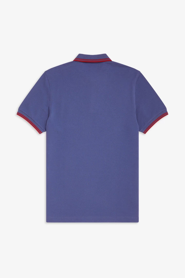 Fred Perry Polo Midnight Blue / Siren Red 6 Fred Perry Polo Midnight Blue / Siren Red