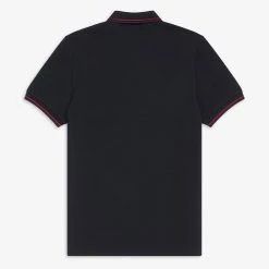 Guys Fred Perry Polo Black / Siren / Carbon Blue (Only Small Left!) 10 Guys Fred Perry Polo Black / Siren / Carbon Blue (Only Small Left!)