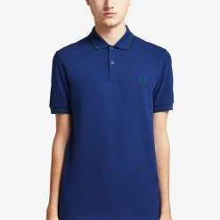 Fred Perry Polo Medieval Blue / Midnight Blue / Ivy
