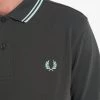 Guys Fred Perry Polo Gunmetal / Blue