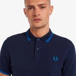 Fred Perry Polo Dark Carbon / Blue