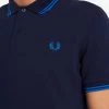 Fred Perry Polo Dark Carbon / Blue