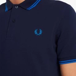 Fred Perry Polo Dark Carbon / Blue