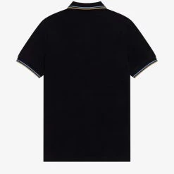 Guys Fred Perry Polo Black / Sky / Desert 11 Guys Fred Perry Polo Black / Sky / Desert