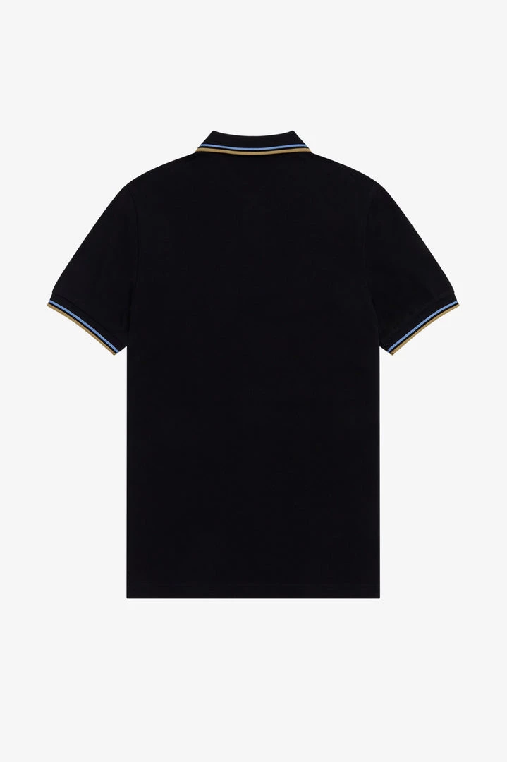 Guys Fred Perry Polo Black / Sky / Desert 7 Guys Fred Perry Polo Black / Sky / Desert