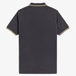 Fred Perry Polo Gunmetal / Ecru / Desert