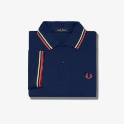 Fred Perry Polo French Navy / Wax Yellow / Washed Red Guys 11 Fred Perry Polo French Navy / Wax Yellow / Washed Red Guys