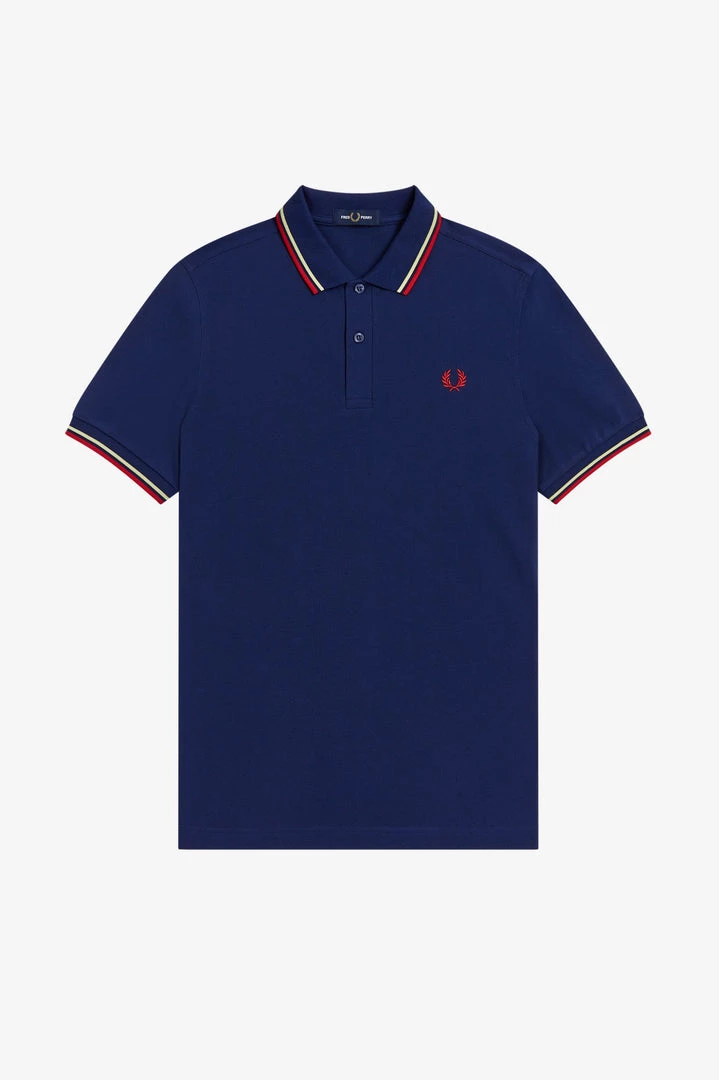 Fred Perry Polo French Navy / Wax Yellow / Washed Red Guys 4 Fred Perry Polo French Navy / Wax Yellow / Washed Red Guys