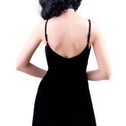 KillStar Magica Black Velvet Skater Dress 11 KillStar Magica Black Velvet Skater Dress