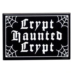 Sourpuss Crypt Haunted Crypt Magnet