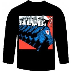 Band Merchandise Guys MDC Cops Logo Long Sleeve Shirt