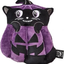 KillStar Housewares Meowloween Pumpkin Cat Pillow