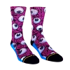 Merge4 Jimbo Pink Eyeball Crew Socks