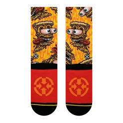 Merge4 Accessories Jimbo Pizza Party Crew Socks