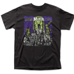 Band Merchandise Misfits Earth A.D. Double Sided Band Shirt