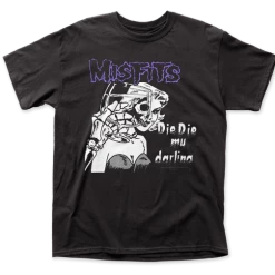 Band Merchandise Misfits Die Die My Darling Band Shirt