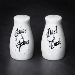 Alchemy Of England Housewares Ashes To Ashes/Dust To Dust Salt & Pepper Shaker Set