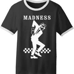 Band Merchandise Madness Walt Jabsco Black Ringer Shirt