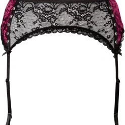 KillStar Mercy Lace Garter Belt Blood Red Gals