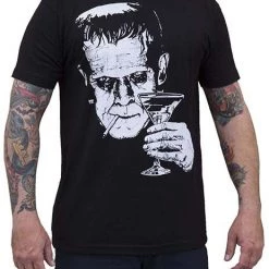 Lowbrow Art Company Guys Monster Martini Shirt
