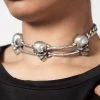 KillStar Naveen Bones Choker Necklace