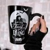 KillStar Never Trust The Living Tall Mug Housewares