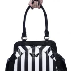 KillStar Striped Never Trust The Living Handbag Gals 9 KillStar Striped Never Trust The Living Handbag Gals