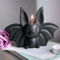 KillStar Housewares Night Creature Bat Candle
