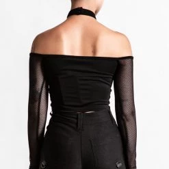 KillStar Nightcall Fishnet Top Gals