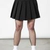 KillStar Gals No Lip Pleated O-Ring Skirt