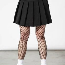 KillStar Gals No Lip Pleated O-Ring Skirt