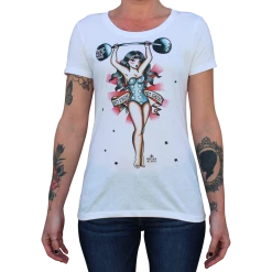 Black Market Art Company Gals No Pain No Gain Ladies Shirt