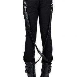 KillStar Office Riot Black Bondage Pants