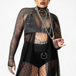KillStar Oriana Mesh Duster Gals 13 KillStar Oriana Mesh Duster Gals