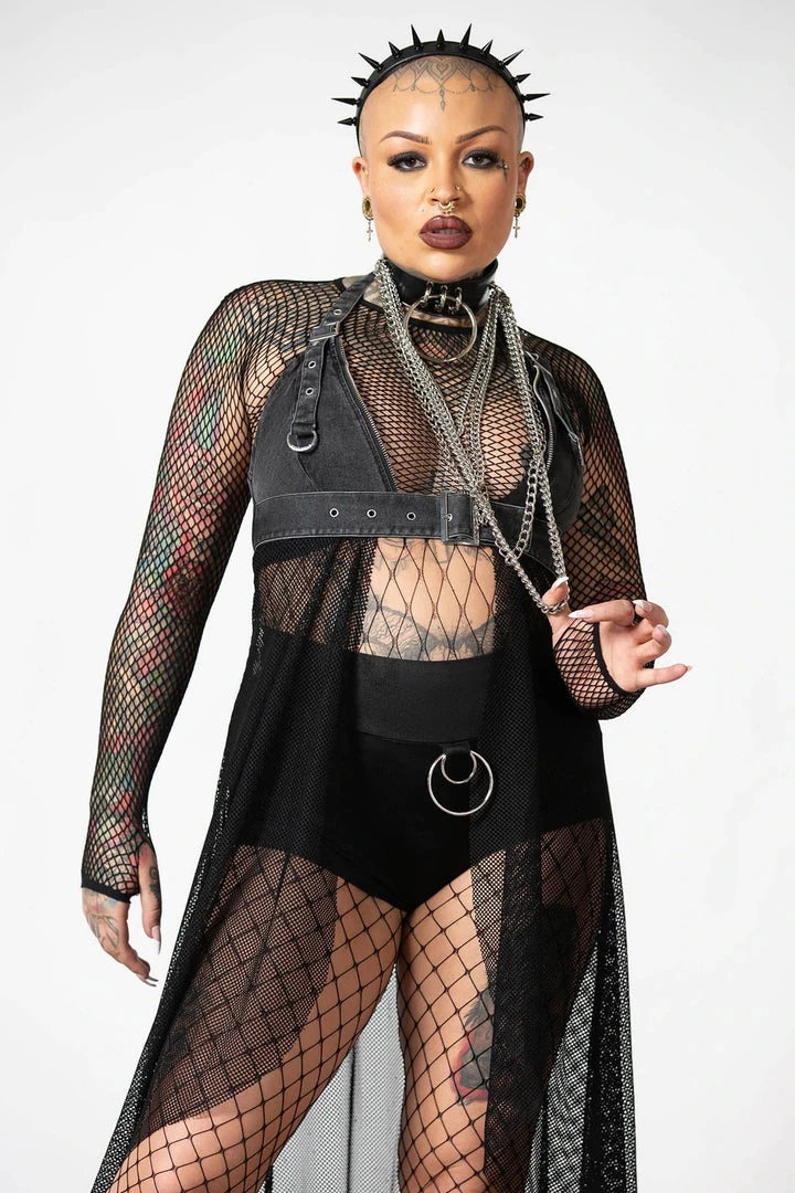 KillStar Oriana Mesh Duster Gals 6 KillStar Oriana Mesh Duster Gals