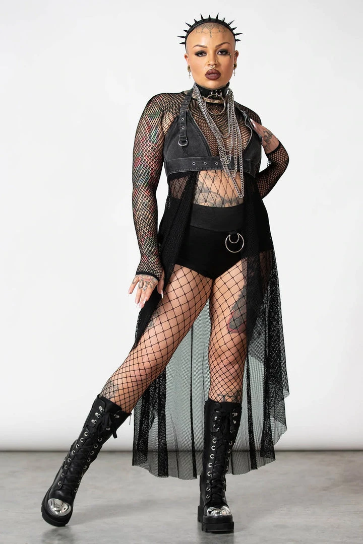 KillStar Oriana Mesh Duster Gals 7 KillStar Oriana Mesh Duster Gals