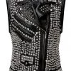 KillStar Guys Overload II Vegan Leather Studded Vest