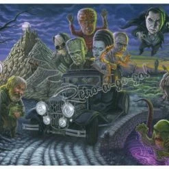 Retro-A-Go-Go Housewares Frankie's New Ride Print