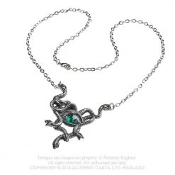 Alchemy Of England Medusa Gorgon's Eye Necklace