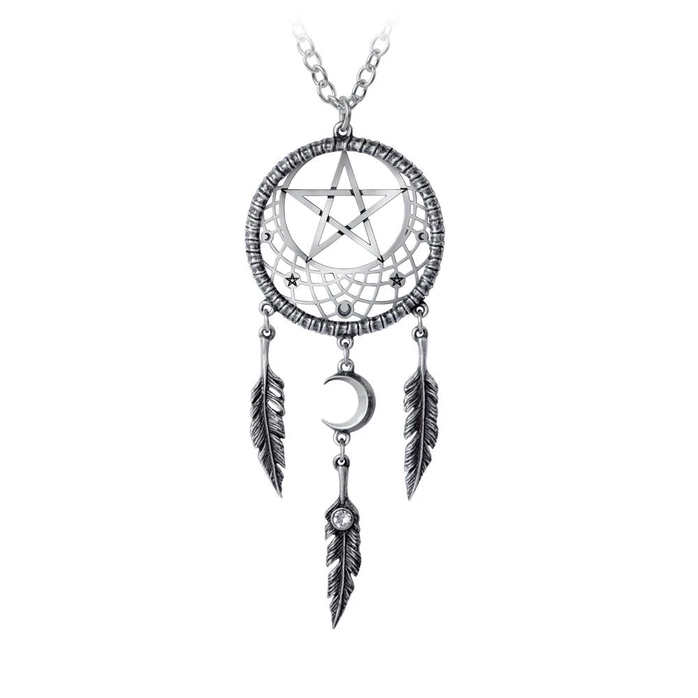 Alchemy Of England Pagan Dream Catcher Necklace Gals 3 Alchemy Of England Pagan Dream Catcher Necklace Gals