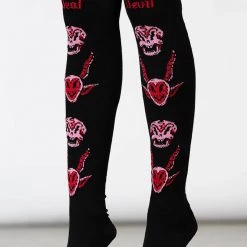 KillStar Devil Pact Long Socks