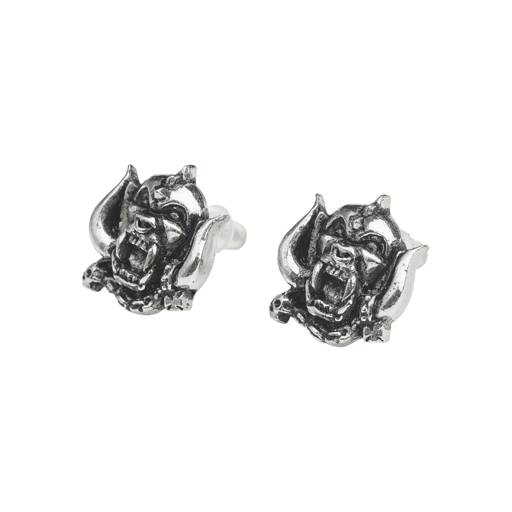 Alchemy Of England Motorhead Warpig Stud Earrings 4 Alchemy Of England Motorhead Warpig Stud Earrings