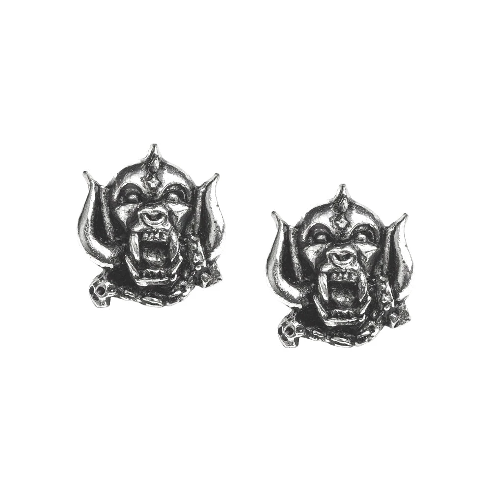 Alchemy Of England Motorhead Warpig Stud Earrings 3 Alchemy Of England Motorhead Warpig Stud Earrings