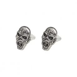 Alchemy Of England Iron Maiden Piece Of Mind Stud Earrings Gals