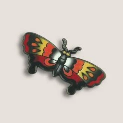 Trixie & Milo Tattoo Butterfly Enamel Pin