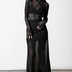 KillStar Planetary Party Mesh Top